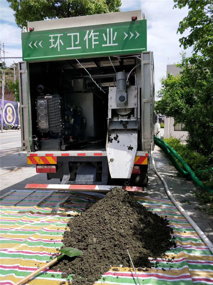 志丹淤泥干湿分离