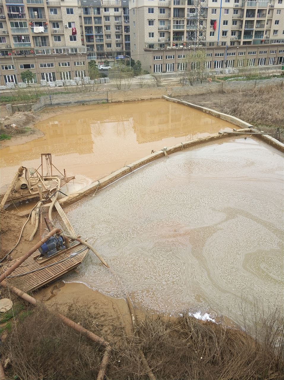 志丹沉淀池淤泥清理-厂区废水池淤泥清淤